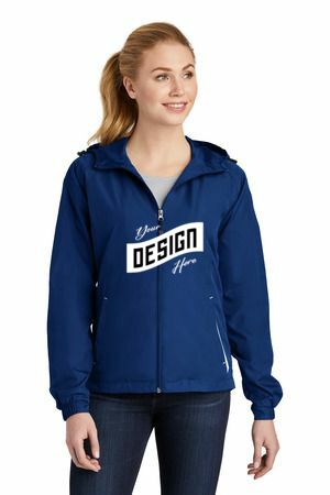 Sport-Tek ® Women's Colorblock Hooded Raglan Jacket