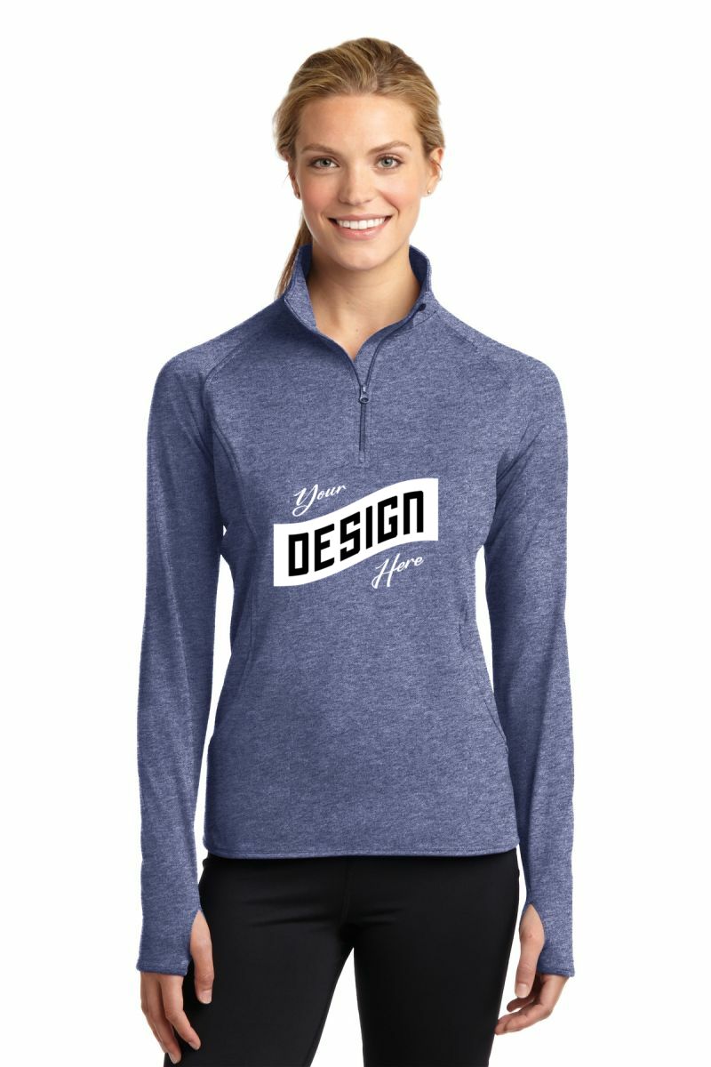 Sport-Tek ®  Women's Sport-Wick ®  Stretch 1/4-Zip Pullover