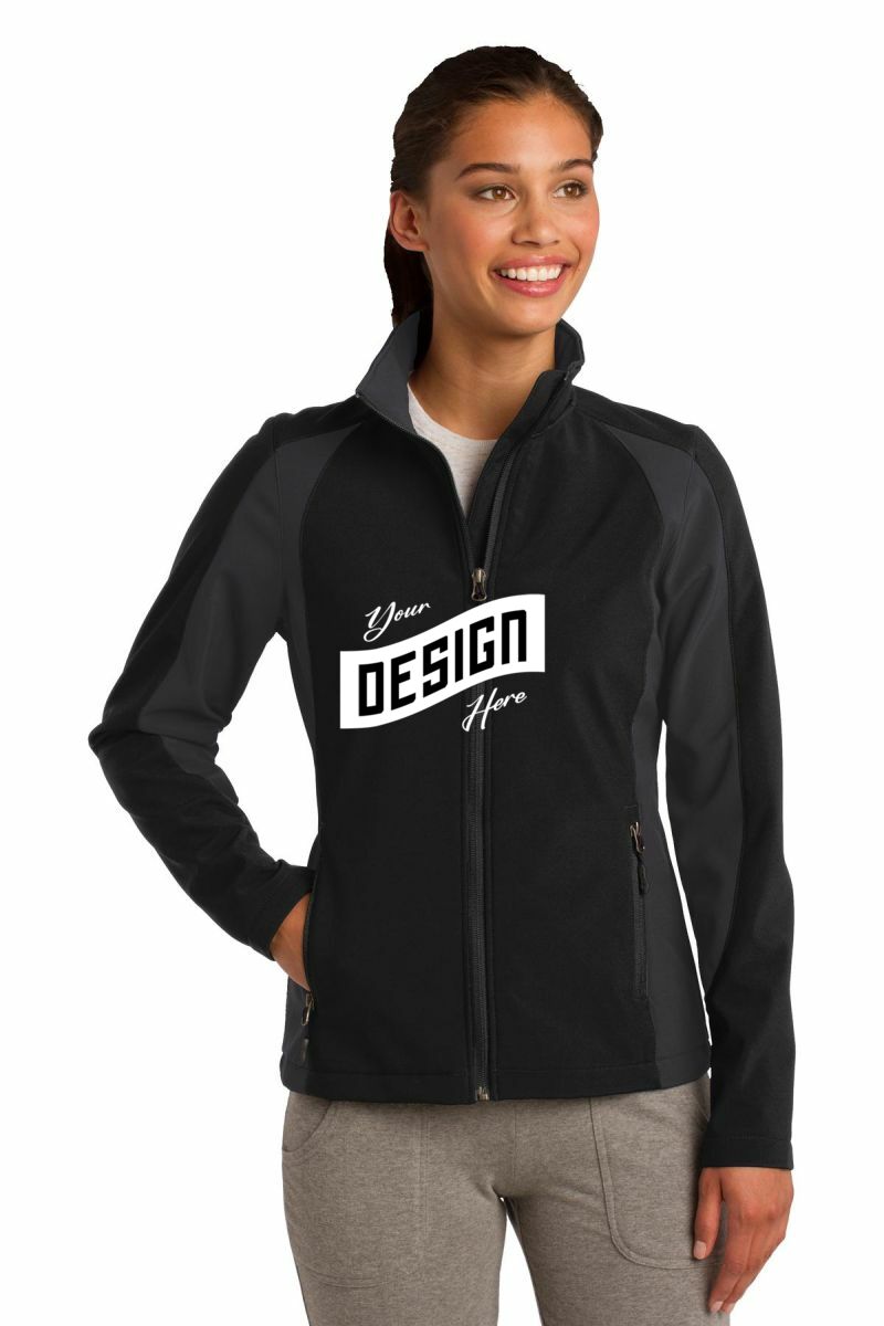 Sport-Tek ® Women's Colorblock Soft Shell Jacket