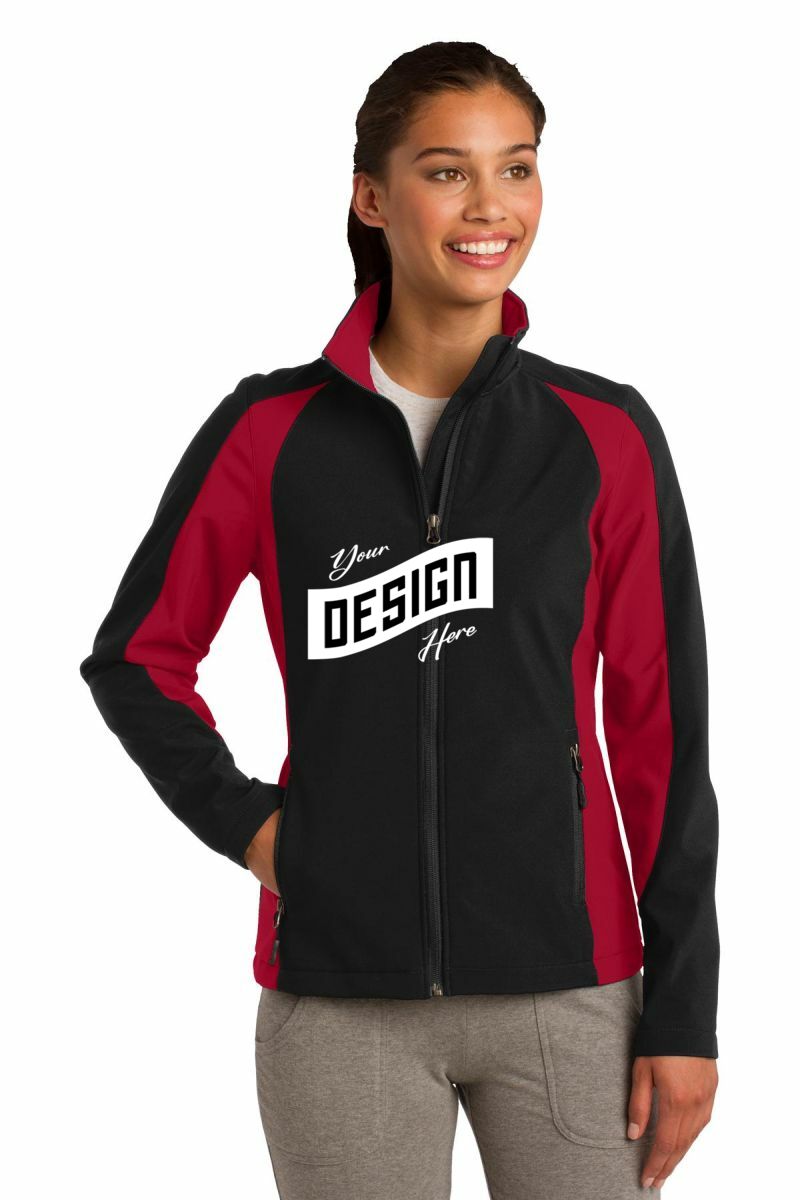 Sport-Tek ® Women's Colorblock Soft Shell Jacket