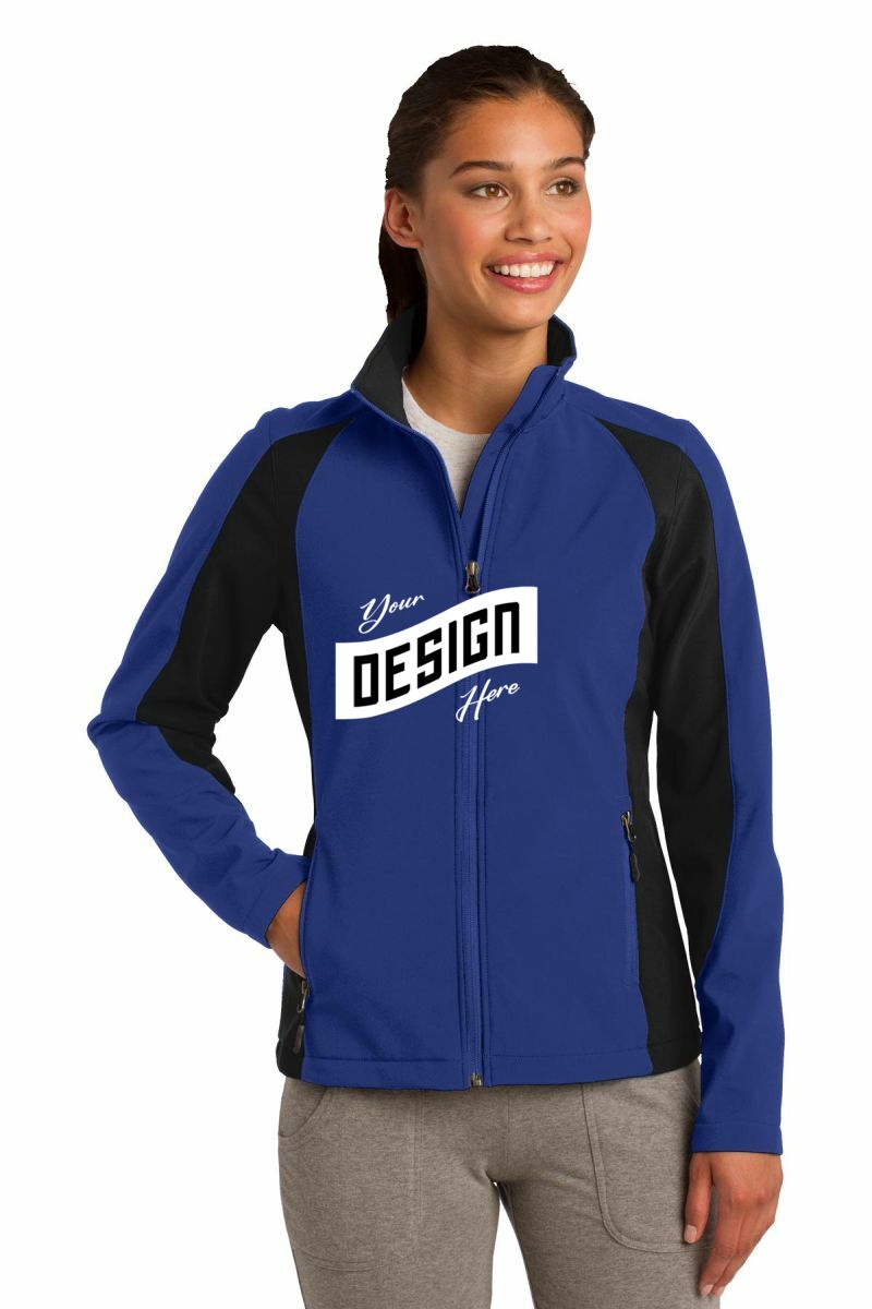 Sport-Tek ® Women's Colorblock Soft Shell Jacket