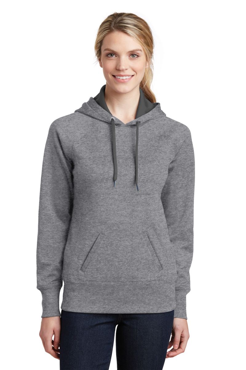  DISCONTINUED  Sport-Tek ®  Ladies Tech Fleece Hooded Sweatshirt