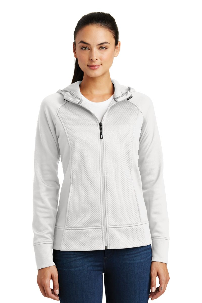  DISCONTINUED  Sport-Tek ®  Ladies Rival Tech Fleece Full-Zip Hooded Jacket