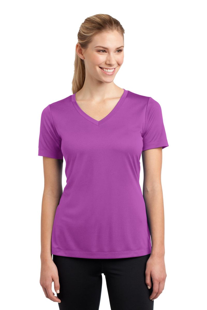 Sport-Tek ®  Women's PosiCharge ®  Competitor™ V-Neck Tee