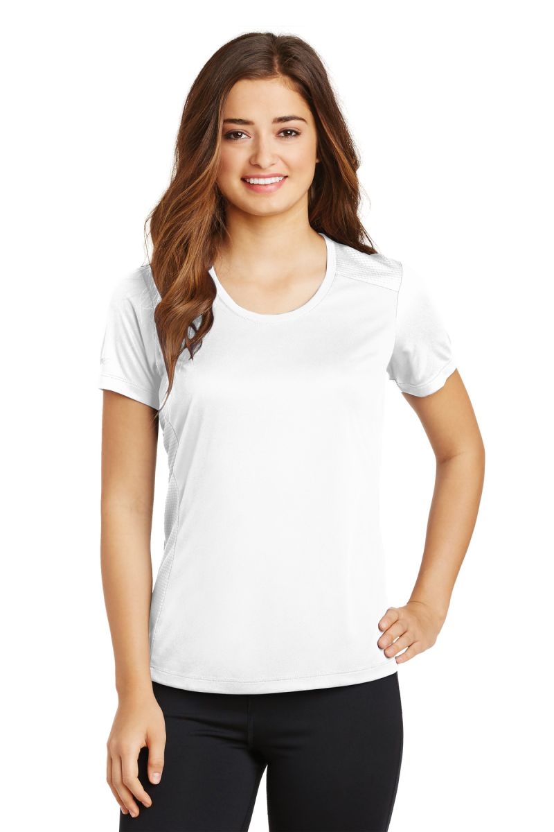 Sport-Tek ®  Ladies PosiCharge ®  Elevate Scoop Neck Tee
