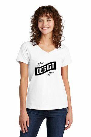 Volunteer Knitwear ™ Women's Daily V-Neck Tee LVL45V