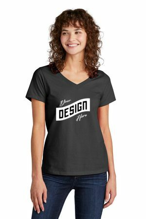 Volunteer Knitwear ™ Women's Daily V-Neck Tee LVL45V