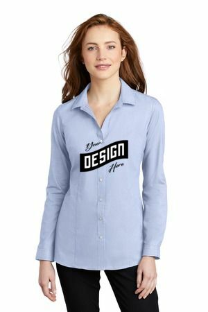 Port Authority  ®  Women's Pincheck Easy Care Shirt LW645
