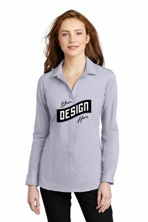 Port Authority  ®  Women's Pincheck Easy Care Shirt LW645