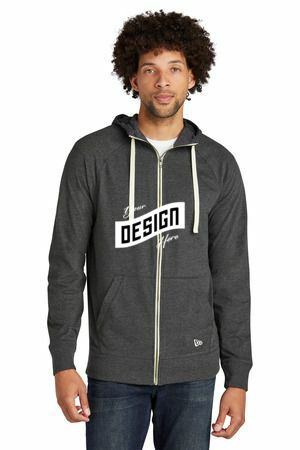 New Era  ®  Sueded Cotton Blend Full-Zip Hoodie