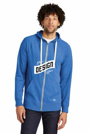 New Era  ®  Sueded Cotton Blend Full-Zip Hoodie