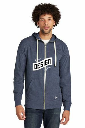 New Era  ®  Sueded Cotton Blend Full-Zip Hoodie