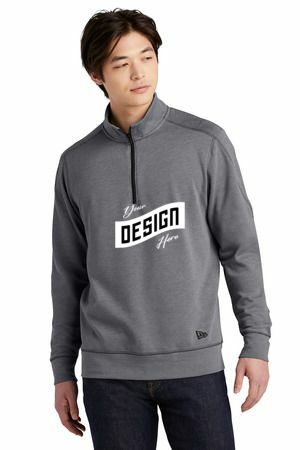 New Era  ®  Tri-Blend Fleece 1/4-Zip Pullover