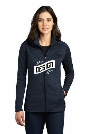  DISCONTINUED  The North Face  ®  Ladies Skyline Full-Zip Fleece Jacket NF0A47F6