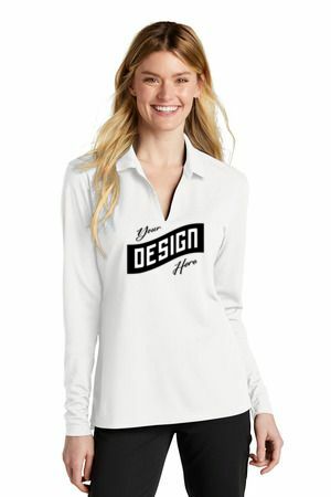Nike Women's Dri-FIT Micro Pique 2.0 Long Sleeve Polo NKDC2105