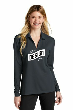 Nike Women's Dri-FIT Micro Pique 2.0 Long Sleeve Polo NKDC2105