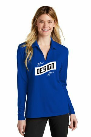Nike Women's Dri-FIT Micro Pique 2.0 Long Sleeve Polo NKDC2105