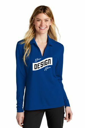 Nike Women's Dri-FIT Micro Pique 2.0 Long Sleeve Polo NKDC2105
