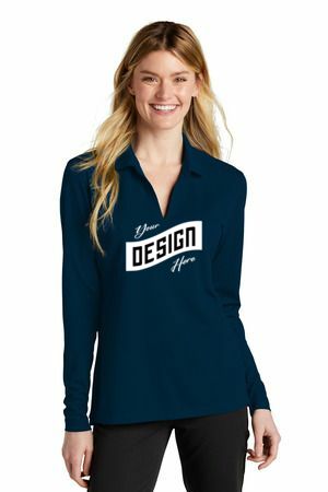 Nike Women's Dri-FIT Micro Pique 2.0 Long Sleeve Polo NKDC2105