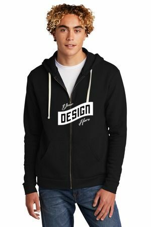 Next Level Apparel ®  Adult Santa Barbara Zip Hoodie