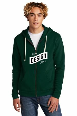 Next Level Apparel ®  Adult Santa Barbara Zip Hoodie