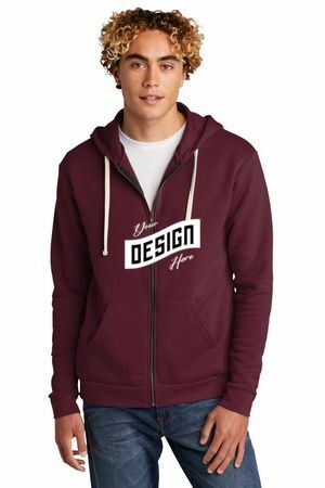 Next Level Apparel ®  Adult Santa Barbara Zip Hoodie