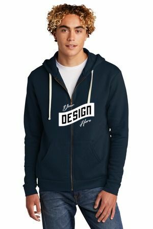 Next Level Apparel ®  Adult Santa Barbara Zip Hoodie