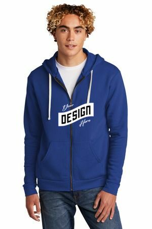 Next Level Apparel ®  Adult Santa Barbara Zip Hoodie
