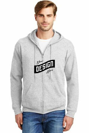Hanes ®  - EcoSmart ®  Full-Zip Hooded Sweatshirt