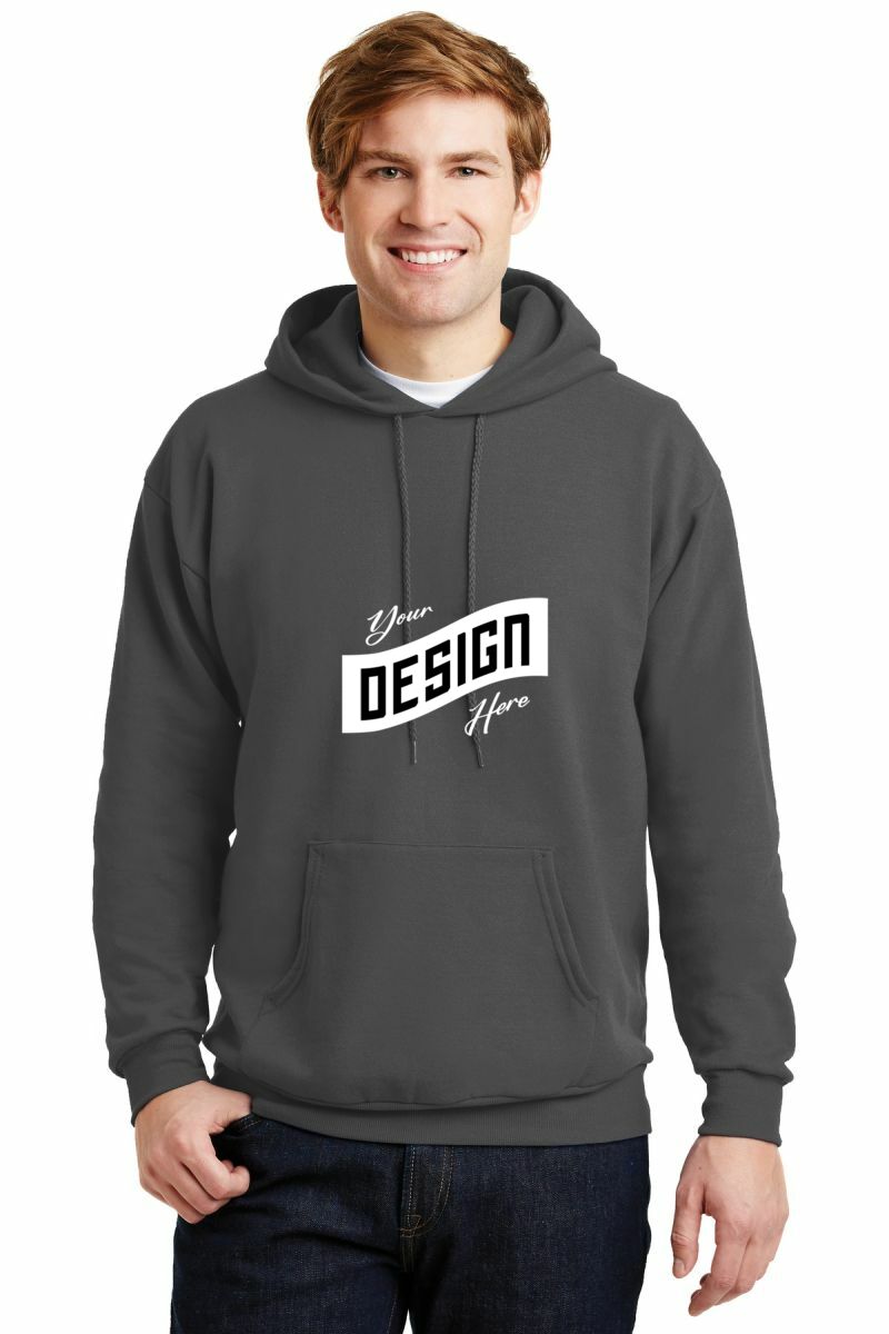 Hanes ®  EcoSmart ®   - Pullover Hooded Sweatshirt