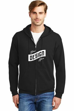 Hanes ®  - EcoSmart ®  Full-Zip Hooded Sweatshirt