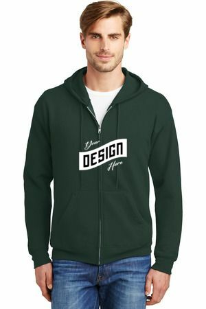 Hanes ®  - EcoSmart ®  Full-Zip Hooded Sweatshirt