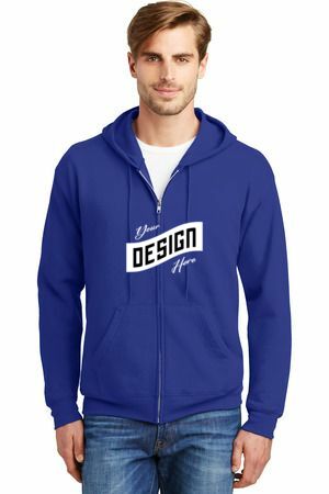 Hanes ®  - EcoSmart ®  Full-Zip Hooded Sweatshirt