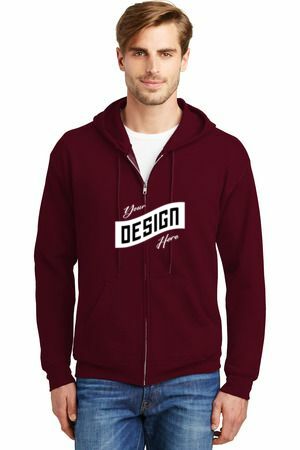 Hanes ®  - EcoSmart ®  Full-Zip Hooded Sweatshirt