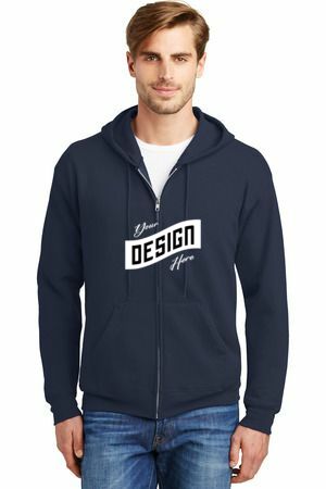 Hanes ®  - EcoSmart ®  Full-Zip Hooded Sweatshirt