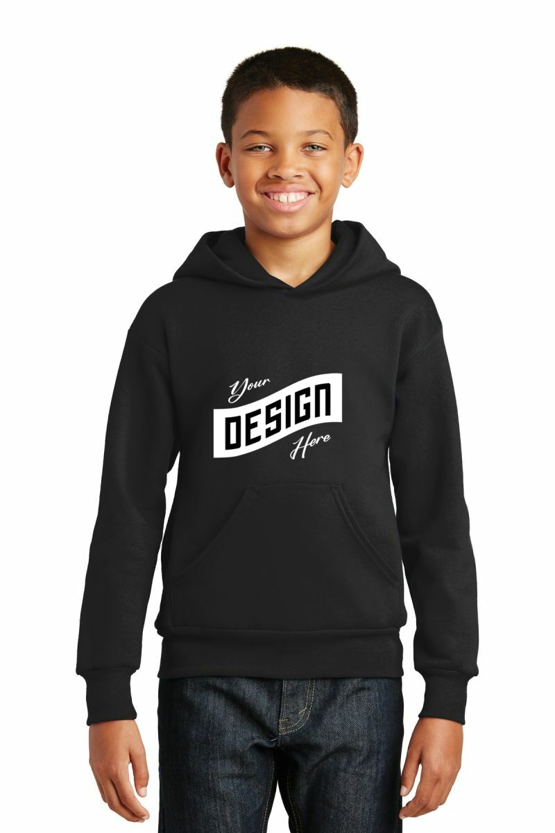 Hanes ®  - Youth EcoSmart ®  Pullover Hooded Sweatshirt