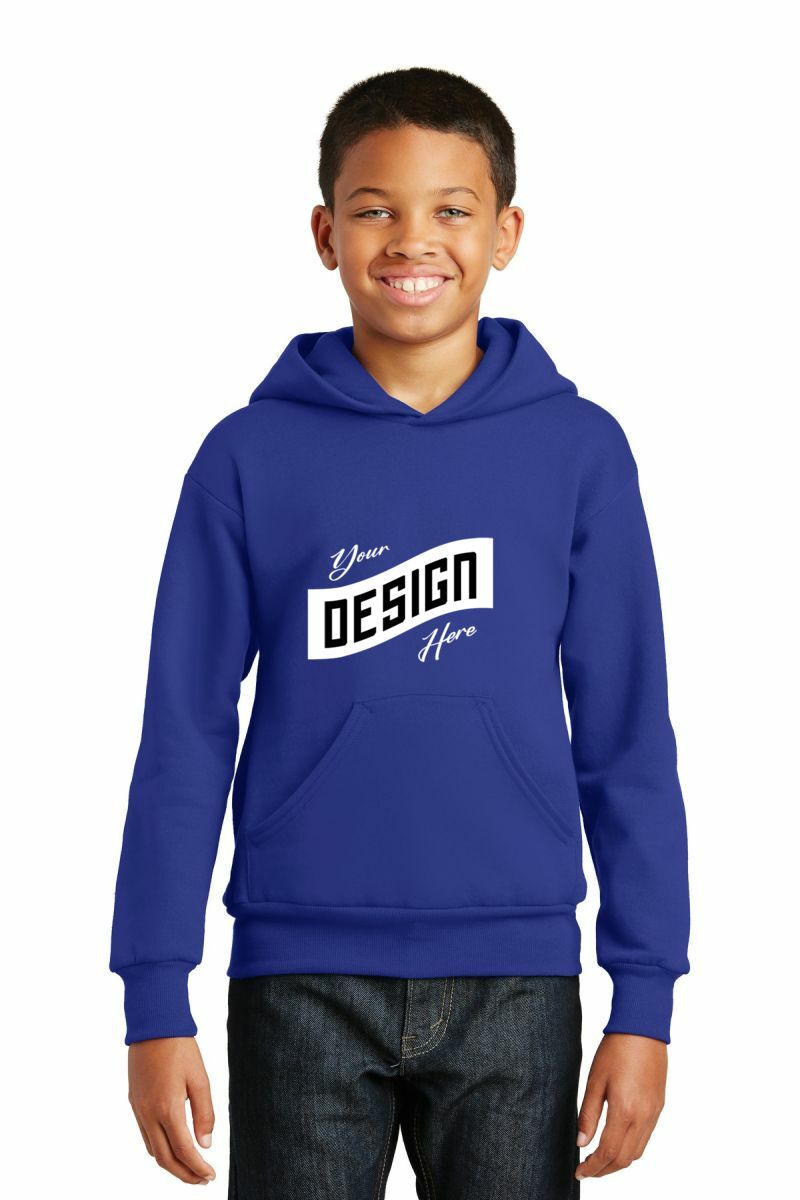 Hanes ®  - Youth EcoSmart ®  Pullover Hooded Sweatshirt
