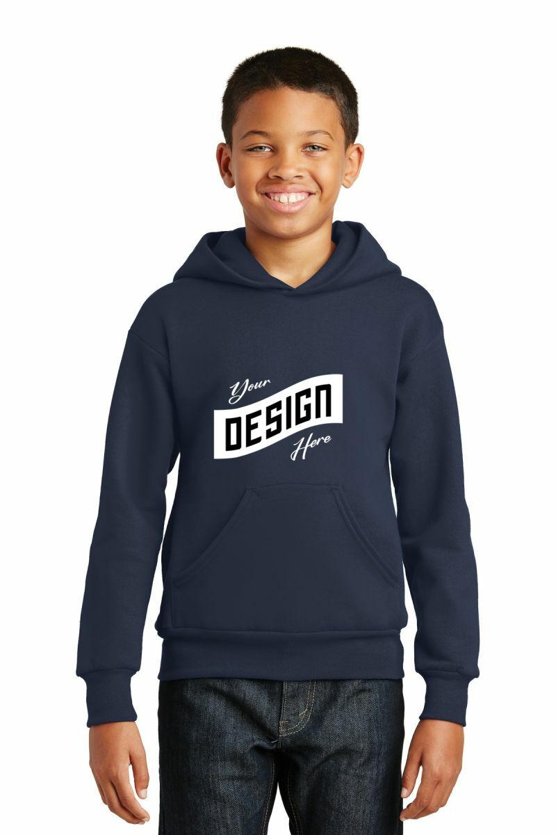 Hanes ®  - Youth EcoSmart ®  Pullover Hooded Sweatshirt