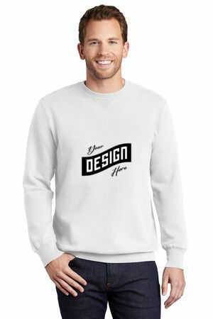 Port & Co   Beach Wash ®  Garment-Dyed Crewneck Sweatshirt PC098