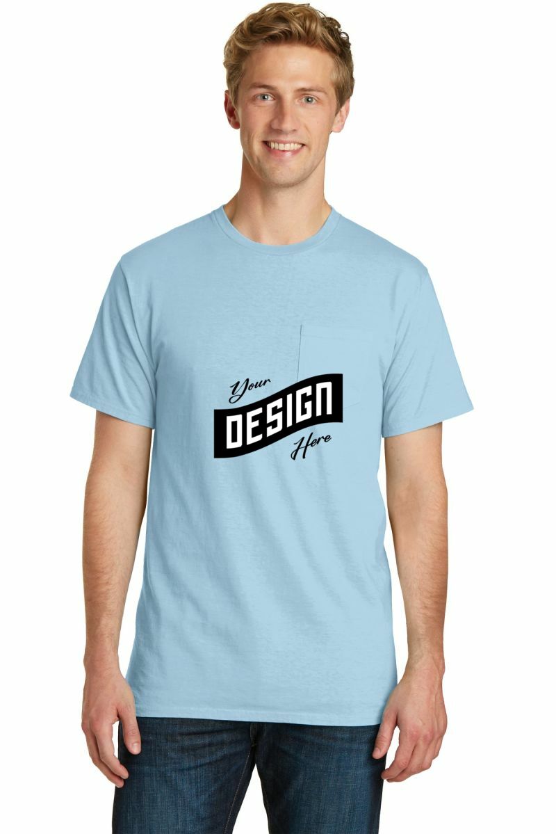 Port & Company ® Beach Wash ® Garment-Dyed Pocket Tee