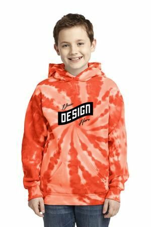Port & Company ®  Youth Tie-Dye Pullover Hooded Sweatshirt