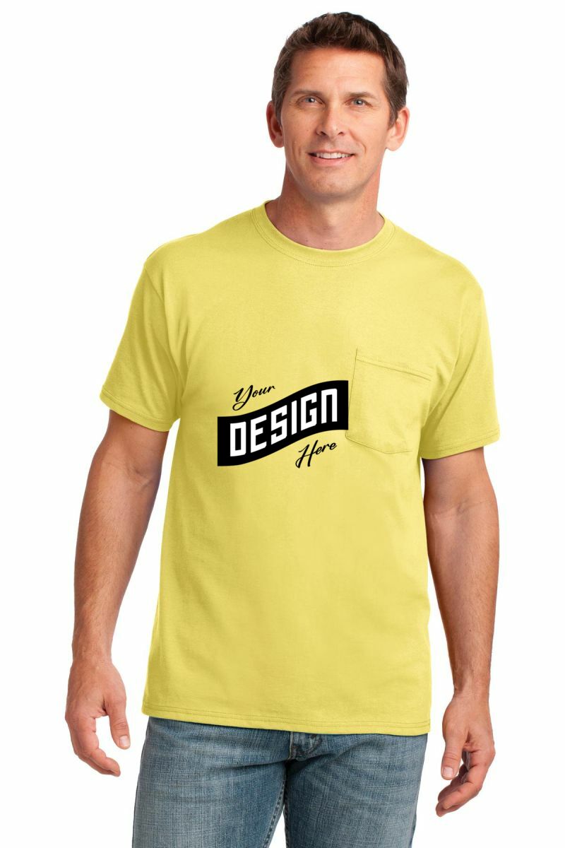 Port & Company ® Core Cotton Pocket Tee