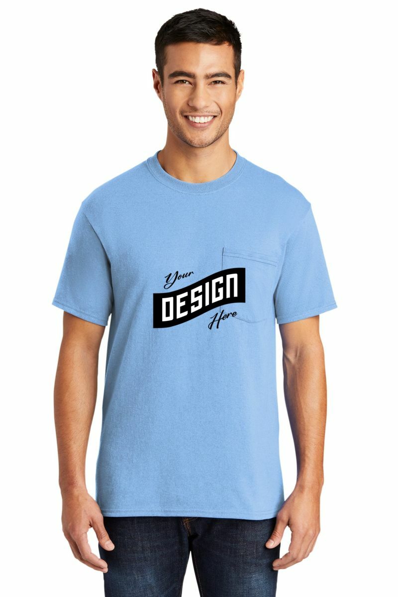 Port & Company ® Tall Core Blend Pocket Tee