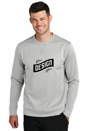 Port & Co ™  Performance Fleece Crewneck Sweatshirt