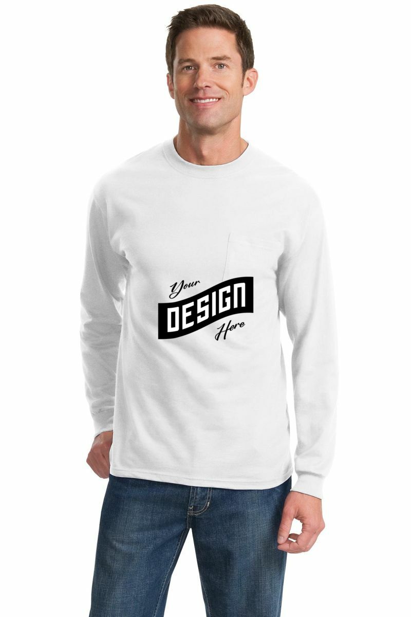 Port & Company ® Long Sleeve Essential Pocket Tee
