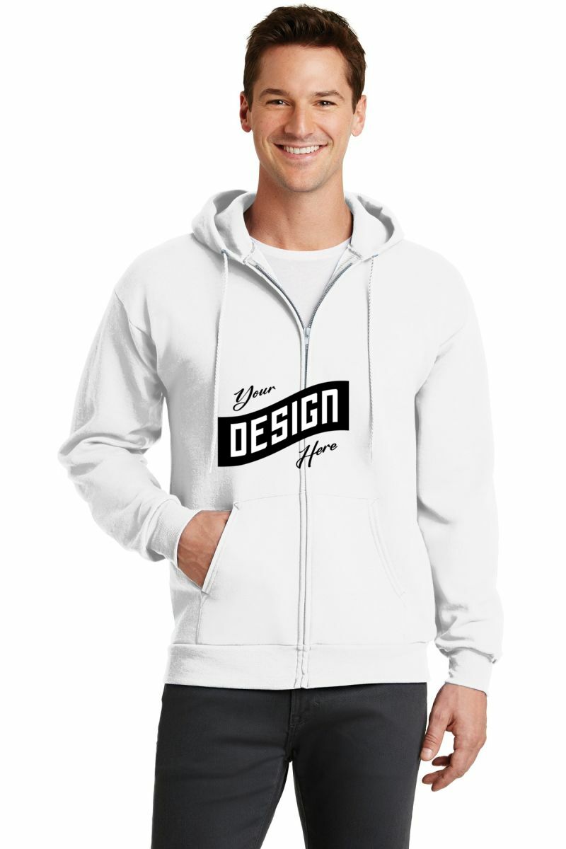 Port & Company ®  - Core Fleece Full-Zip Hooded Sweatshirt