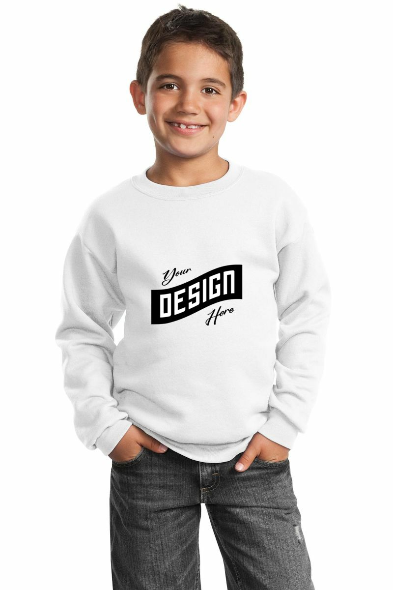 Port & Company ® Youth Core Fleece Crewneck Sweatshirt