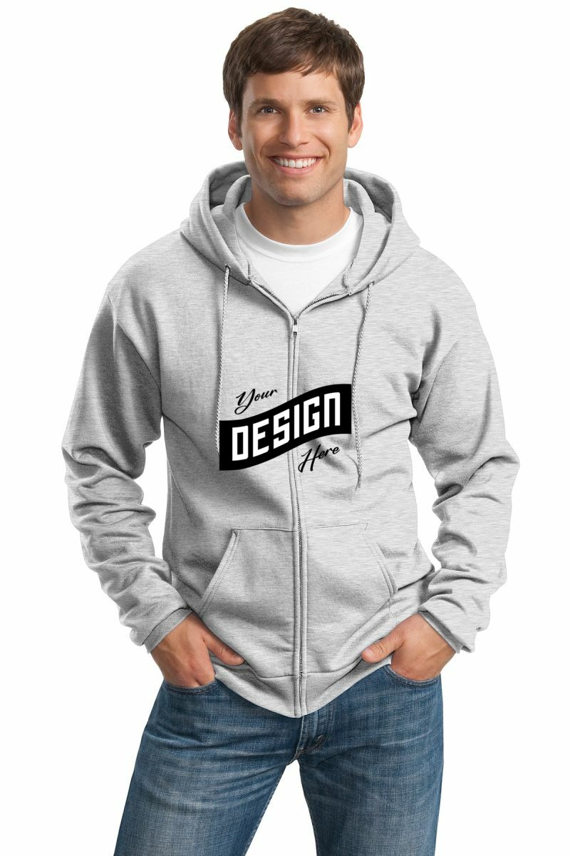Port & Company ®  Tall Essential Fleece Full-Zip Hooded Sweatshirt
