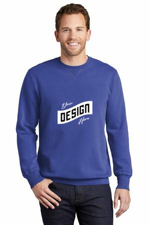 Port & Co   Beach Wash ®  Garment-Dyed Crewneck Sweatshirt PC098