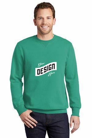Port & Co   Beach Wash ®  Garment-Dyed Crewneck Sweatshirt PC098